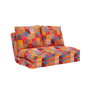 Atelier Del Sofa Taida - Patchwork Sofá cama de 2 plazas Multicolor